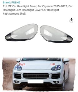 Cayenne Headlight Cover (driver’s side)