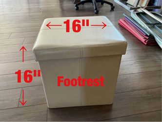 Footrest (16" x 16"x 16") - $15