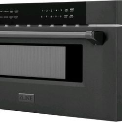 ZLINE30" Black Stainless Steel Microwave Drawer