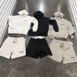 Essentials Hoodies , Shorts , Shirts , Pants 