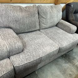 Grey Loveseat Couch “WE DELIVER”