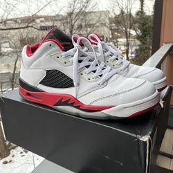 Jordan 5 Fire Red Lows
