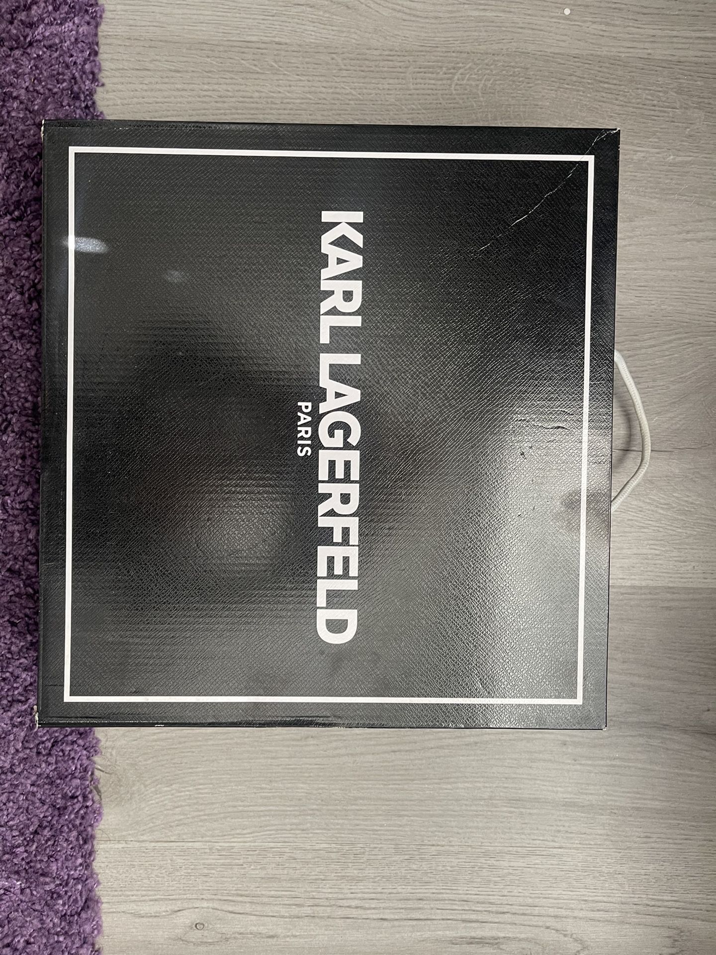 karl lagerfeld riza chain boots