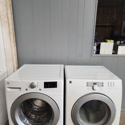 KENMORE WASHER AND DRYER XL CAPACITY NOT MATCHING SET GOOD CONDITION BOTH ELECTRIC LARGE CAPACITY HEAVY DUTY DELIVERY AVAILABLE 