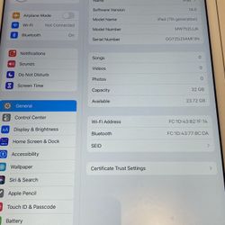 iPad 7th Gen 32gb