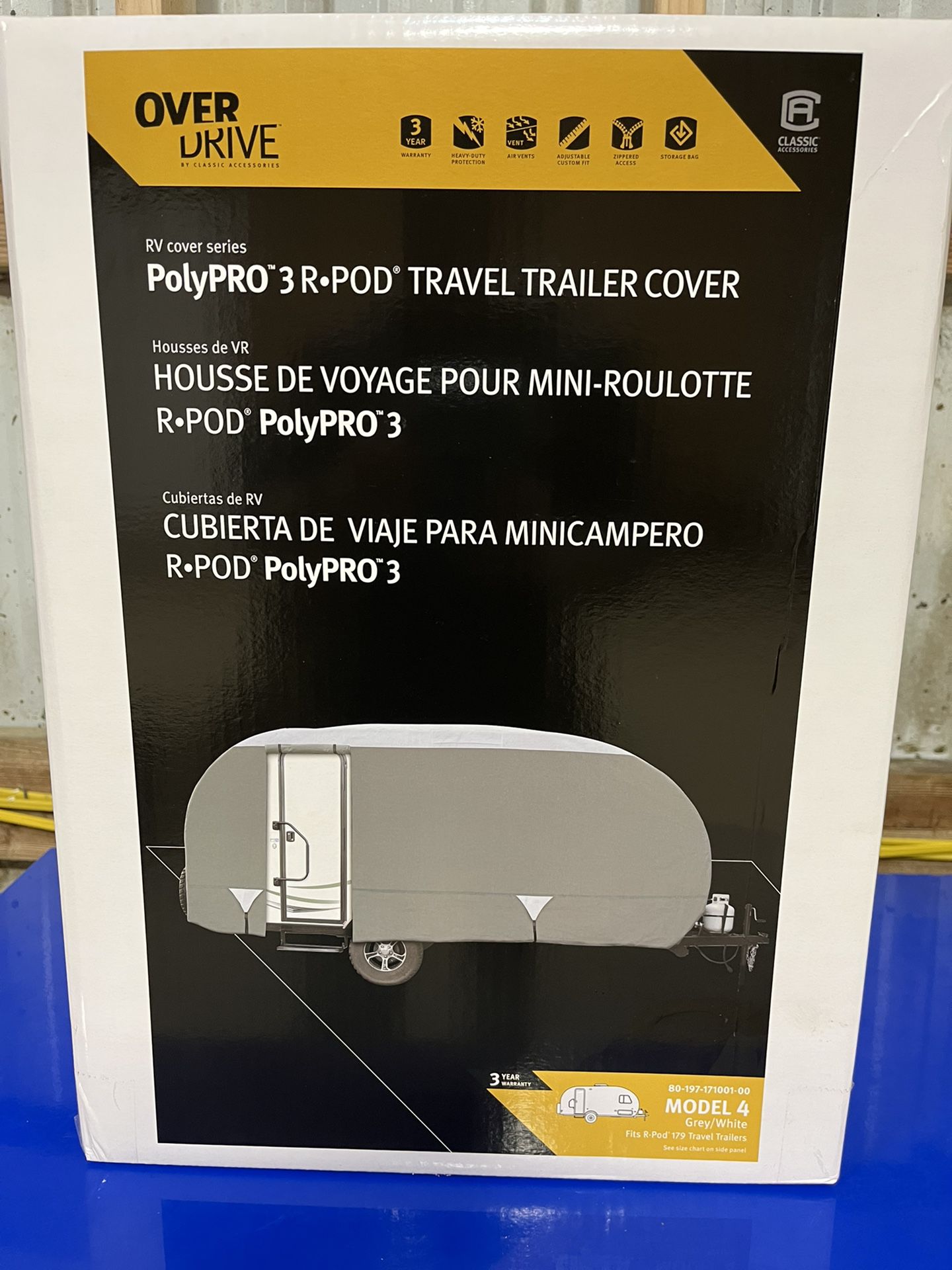 OBO:  Poly Pro3 Travel Trailer Cover