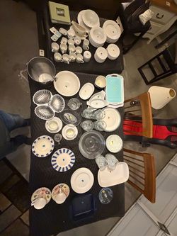 Huge Kitchen & Dinnerware Lot - Vintage China, Cookware, Mugs & More!