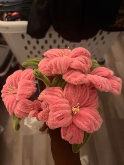 Bouquet of pink flowers