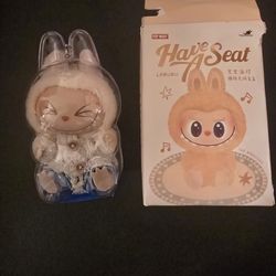Labubu Plush Toy In Clear Case