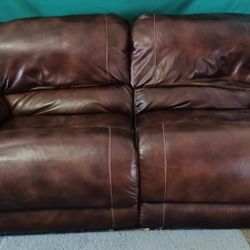 Electric Leather Sofa From Stacy Furniture