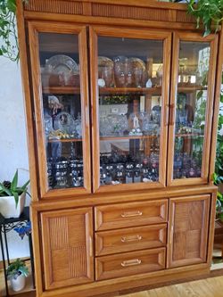 10 pc oak dining set