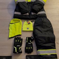 Scotchlite jacket & pants set