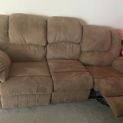 Recliner Loveseat Brown