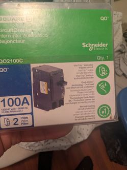 Square D  100 amp breaker