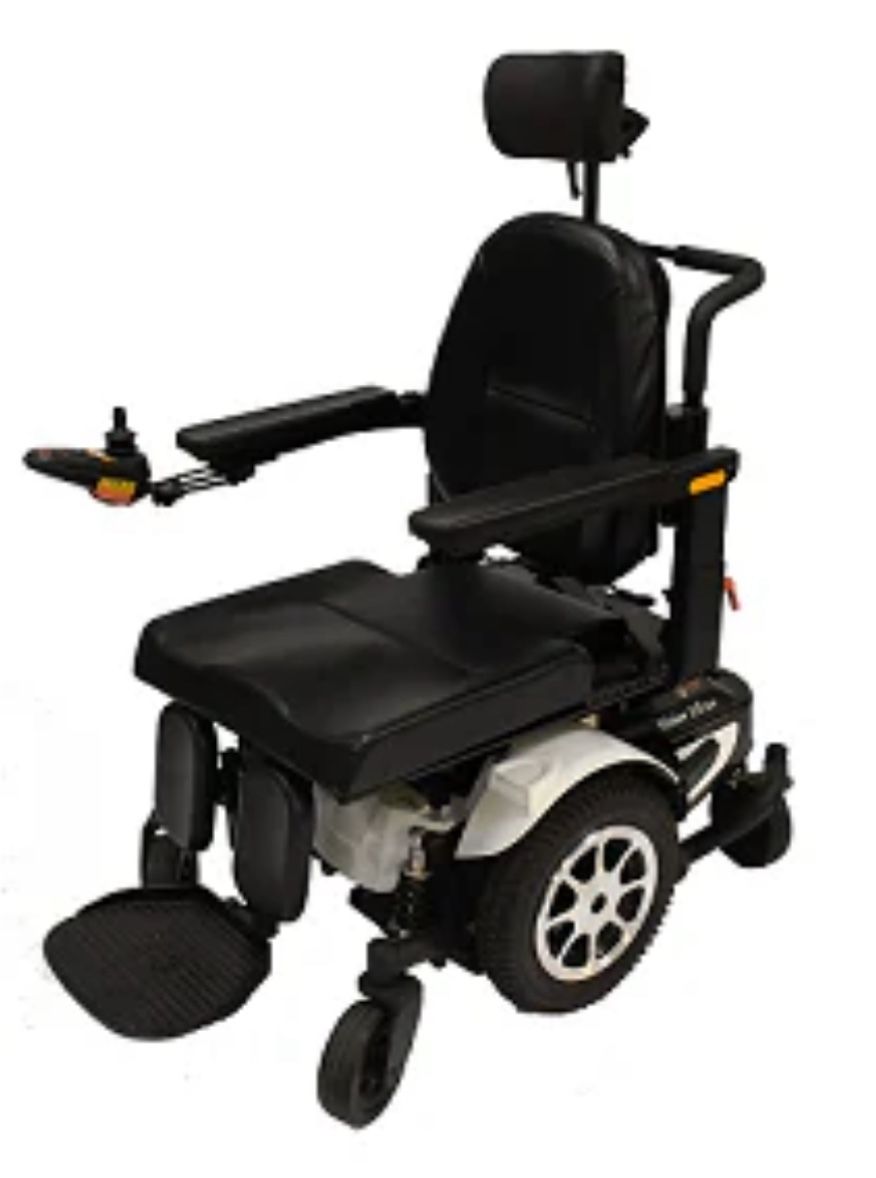 Power Wheelchair, Merits P325 Velocity Vision Ultra