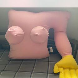 Pink Girlfriend Pillow/ Alien Not Included