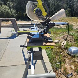 Ryobi 10" Sliding Miter Saw with stand