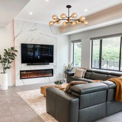 MODERN RECLINER SECTIONAL Real leather 