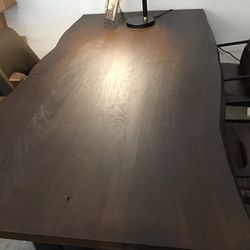 Modern Live Edge Dining Table WAS $1199 NOW $799