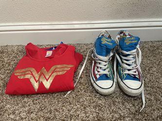 Wonder Woman Converse And Dress