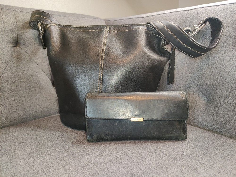 Coach Bleeker Duffle Bucket  Shoulder/ Crossbody Purse