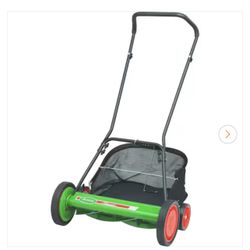 Scotts Reel Lawn Mower With Grass Catcher