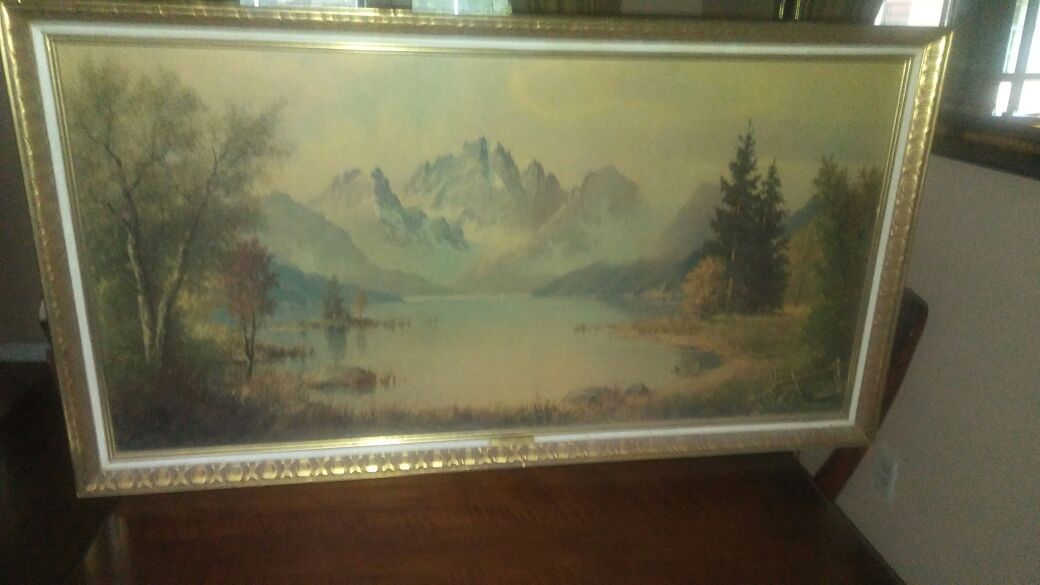 Amadeo Boroni "Morning Mist" Painting
