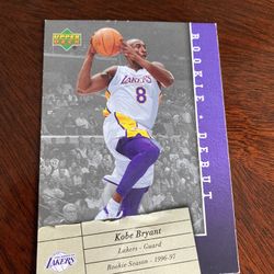 Kobe Bryant “Rookie Card”