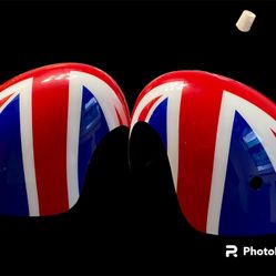 Genuine Mini Cooper Union Jack Side Mirror Covers for Electric Fold Mirrors