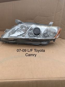 For 2007-2009 Toyota Camry Projector Headlights Replacement Assembly  LEFT Front 