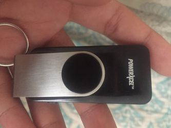 iPhone 5 and up portable key chain charger