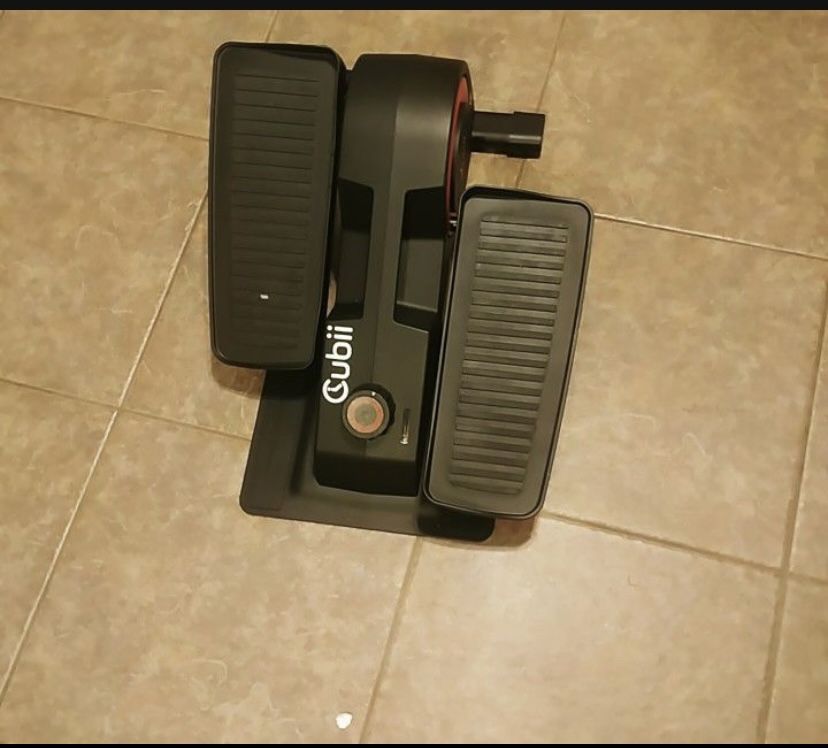 Under desk elliptical. Low impact on Joints