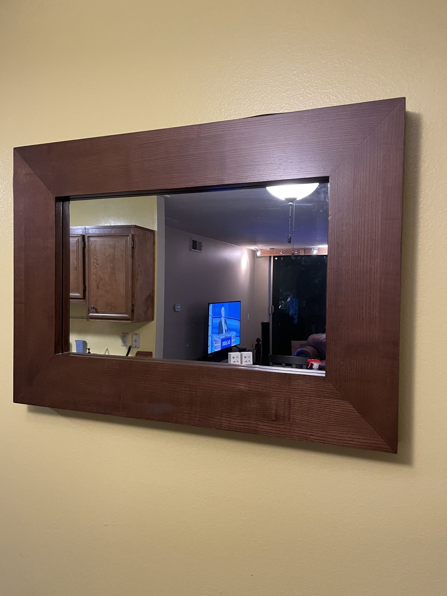 West elm Bookshelf And Mirror 