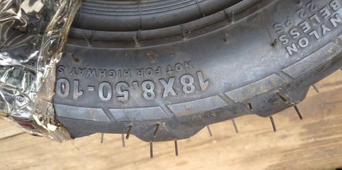 Riding lawn mower tires