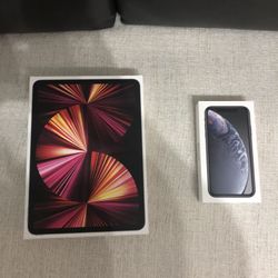 Ipad Pro And iPhone Txr . Only empty boxes $70