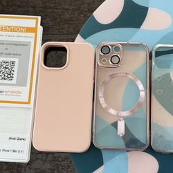 I Phone 13 Mini Covers And 1 Matte Glyer Glass Protector