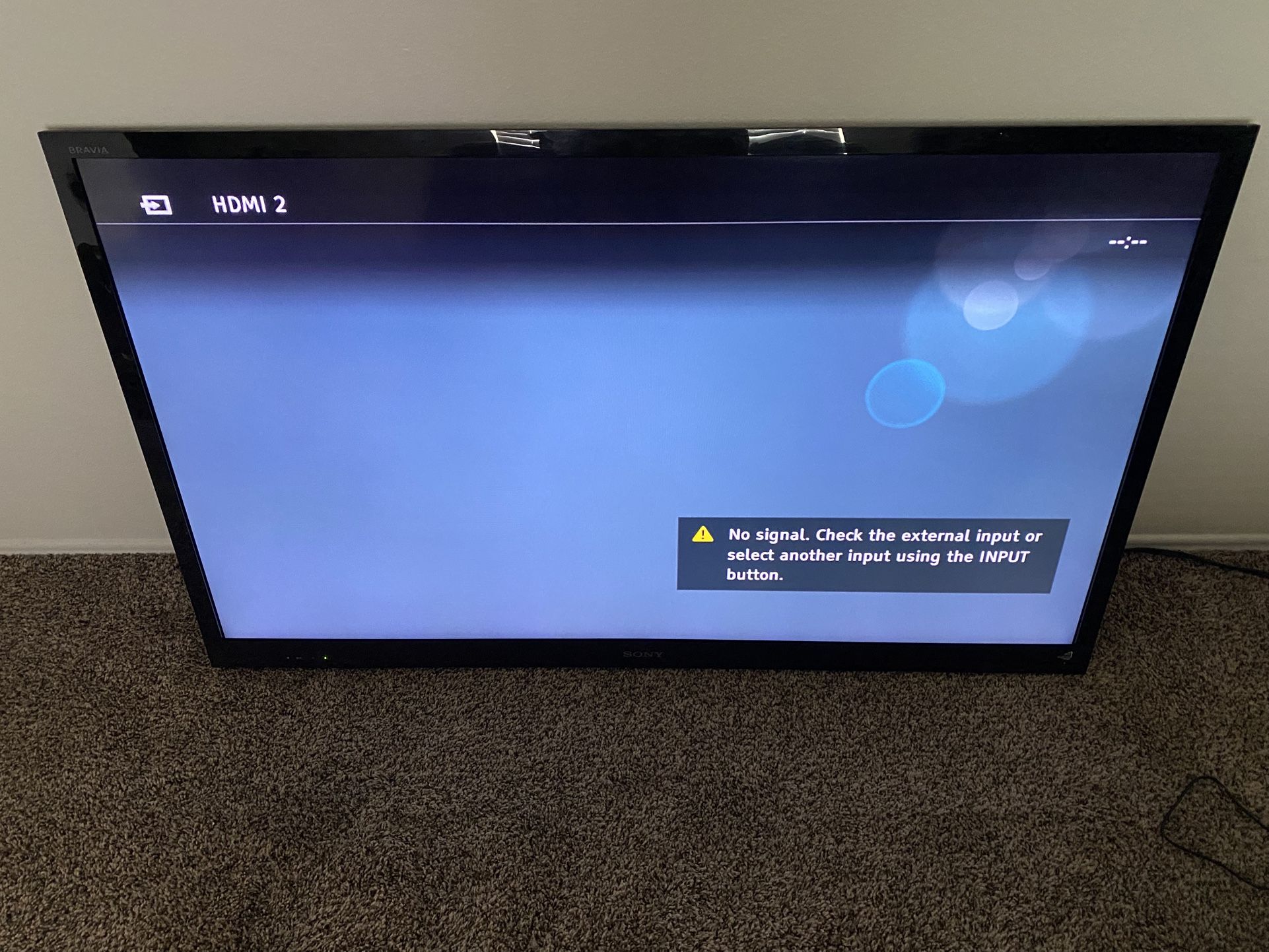 50” Sony TV