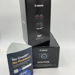 Canon R50V With RF 35mm F1.4 LVCM