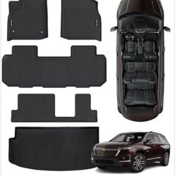 2018-2023 Chevrolet Traverse Mats And Cargo Liner 