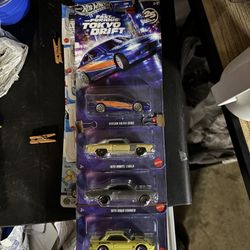 Hot Wheels Fast And Furious Tokyo Drift 25 Year Anniversary Silver Series