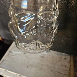 Glass Cork Container Darth Vader ( Type Character)