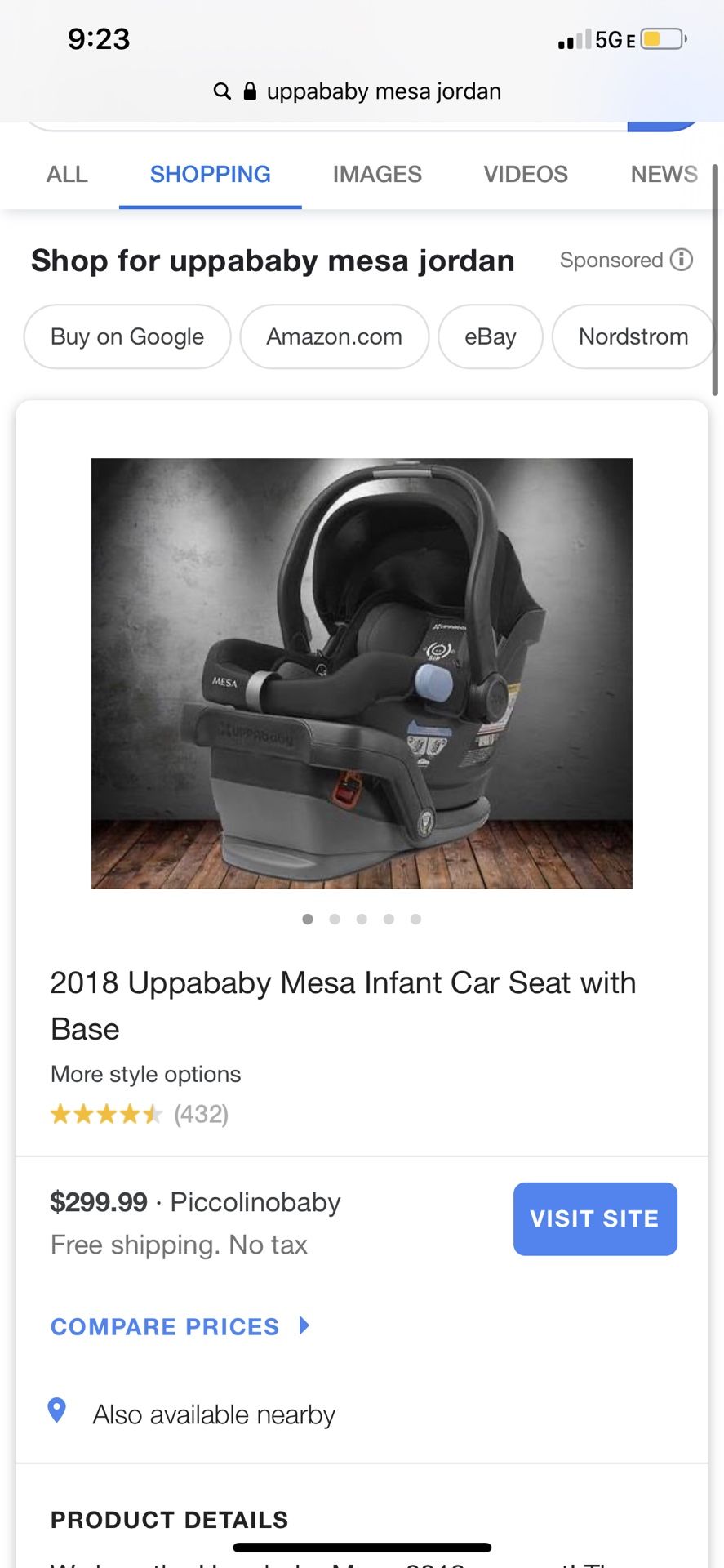 UppaBaby Mesa