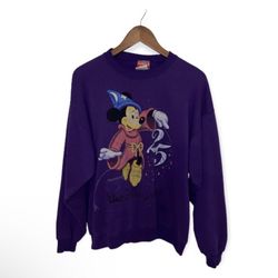 Vintage Disney Mickey Mouse 25 Sweatshirt 