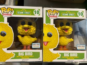 Funko Sesame Street Flocked Big Bird Exclusive
