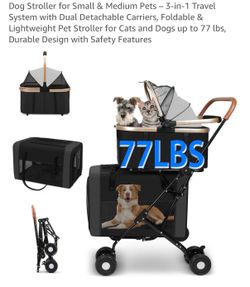 New dog stroller
