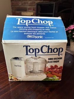 Decosonic Top Chop Mini Electric Food Chopper