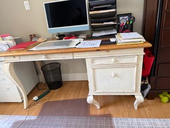 French Country Style Wood Writing Desk