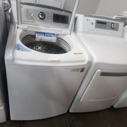 💯💯LG SET STEAM WASHER AND ELECTRIC DRYER WITH WARRANTY 