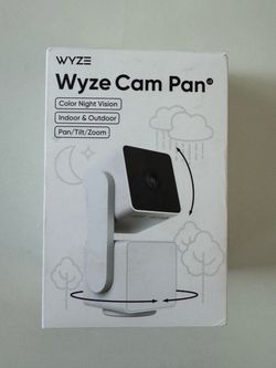 WYZE Cam Pan v3, Indoor/Outdoor Security Camera with 360° Pan/Tilt/Zoom
