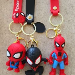 Brand New Spider Man Keychains 